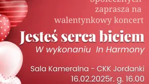 Plakat - koncert walentynkowy