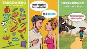 Promocja miejskich targowisk - plakaty