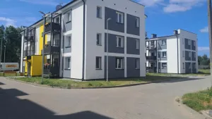Budynki przy ul. Rolniczej 9 i 11 po modernizacji