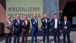 Budujemy ul. Olsztyńską - konferencja prasowa