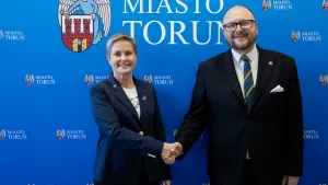 Prezydent Torunia spotkał się z Ambasador Finlandii w Polsce