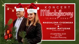 5 grudnia o godz. 11:00 przy plenerowym fortepianie zabrzmi muzyka, która wprowadzi nas w magiczny klimat nadchodzących świąt. 
