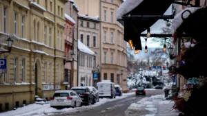 Ostrzeżenie o przejściowych opadach marznącego deszczu