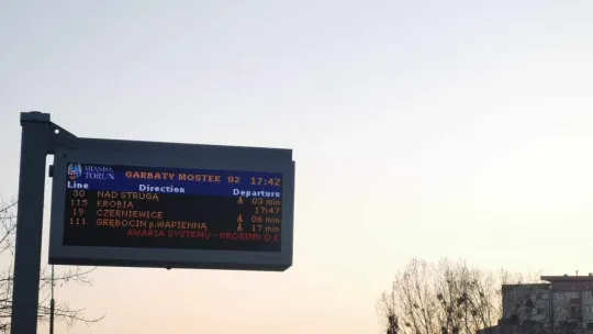 Prace przy systemie informacji pasażerskiej na finiszu
