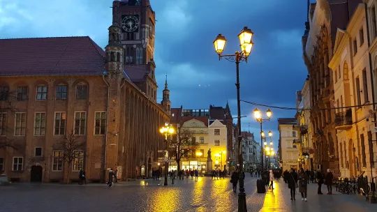 Starówka nocą