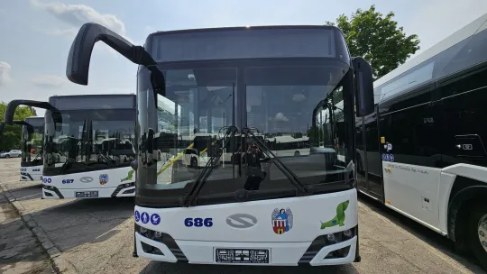 Objazd na linii nr 115 w Lubiczu Górnym