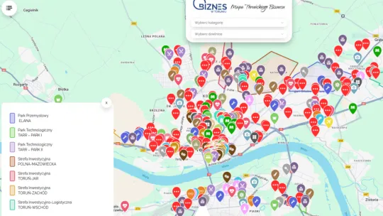Mapa toruńskiego biznesu