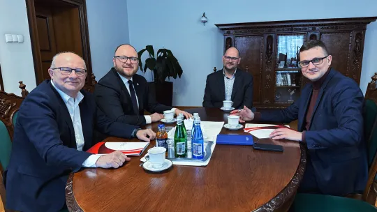 Samorządowcy spotkali się również z wojewodą kujawsko-pomorskim. 