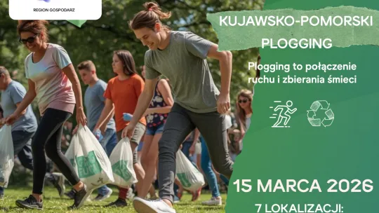Kujawsko-Pomorski Plogging - dołącz do akcji