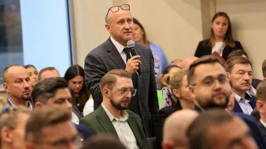 I Zastępca Prezydenta Miasta Torunia Rafał Pietrucień 