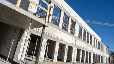 Budowa szkoły podstawowej przy ul. Grasera - stan prac na 4.11.2024