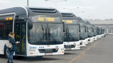 Toruńskie autobusy zeroemisyjne