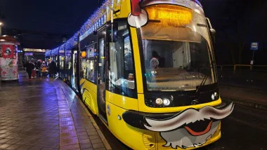 Świąteczny tramwaj