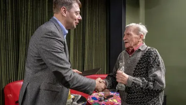 Spotkanie z Władysławem Owczarzakiem w Baju Pomorskim
