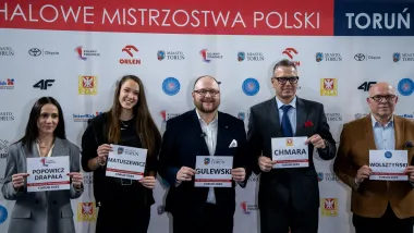 Konferencja prasowa zapowiadająca 69. Halowe Mistrzostwa Polski 