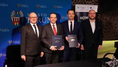 Podpisanie umowy na zakup autobusów elektrycznych