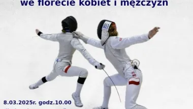 Puchar Polski we florecie - plakat