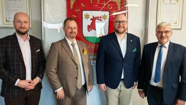 Spotkanie prezydenta Pawła Gulewskiego w Łysomicach