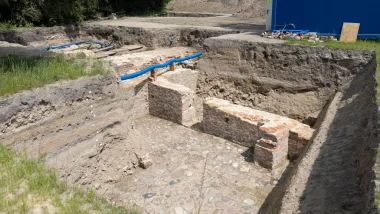 Znaleziska na terenie badan archeologicznych przy Bulwarze Filadelfijskim