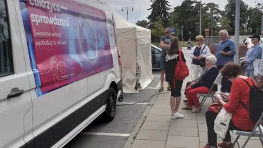 Mobilna przychodnia - badanie w kierunku wykrycia cukrzycy