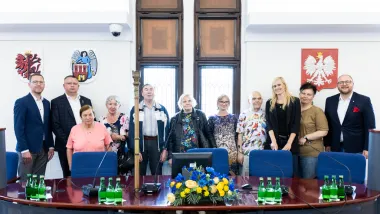 Seniorzy w Urzędzie Miasta Torunia