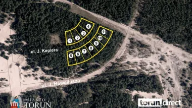 Przetarg na działki przy ul. Jana Keplera