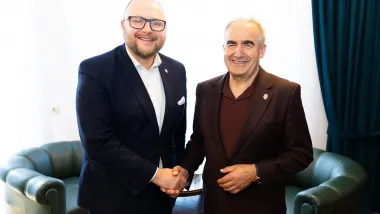 Prezydent Torunia spotkał się z senatorem Ryszardem Boberem