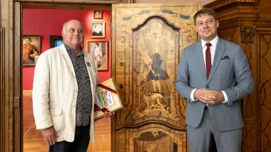 Spotkanie z potomkiem króla Stanisława Poniatowskiego