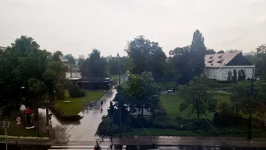 Niedziela z deszczem i burzami