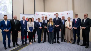 Podpisanie umowy na dofinansowanie inwestycji kolejowych