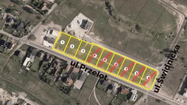 Działki na sprzedaż - ul. Przelot