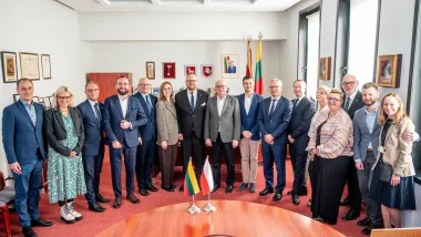Z wizytą w mieście partnerskim Kownie