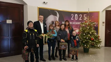 Goście z „Dorotkowa” z wizytą w Urzędzie Miasta