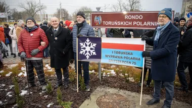 Mamy rondo Toruńskich Polarników