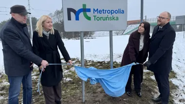 Odsłonięcie tablicy w Odolionie na terenie Gminy Aleksandrów Kujawski