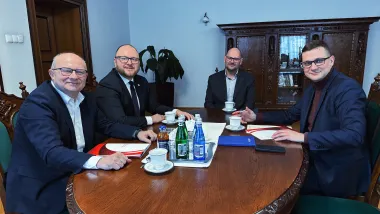Samorządowcy spotkali się również z wojewodą kujawsko-pomorskim. 