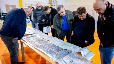 Rozmawialiśmy o organizacji ruchu w trakcie przebudowy ul. Olsztyńskiej