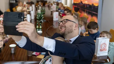 Przedszkolaki z wizytą u prezydenta