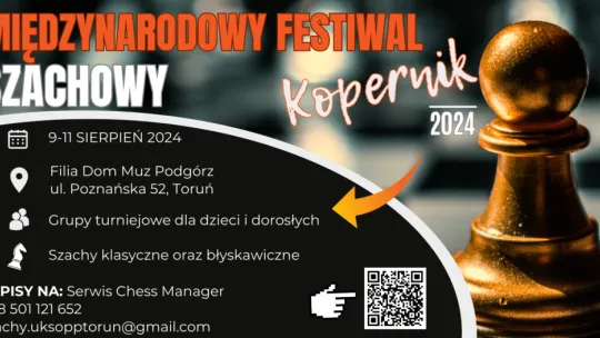 Przed nami Międzynarodowy Festiwal Szachowy