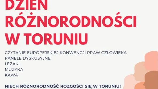 Dzień Różnorodności w Toruniu odbędzie się 24 maja 2025 roku