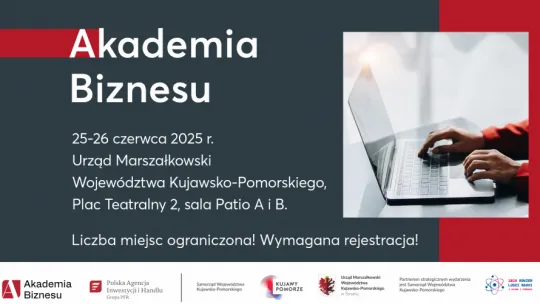 Zaproszenie na Akademię Biznesu PAIH w Toruniu