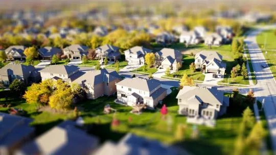 Domku jednorodzinne - wizualizacja