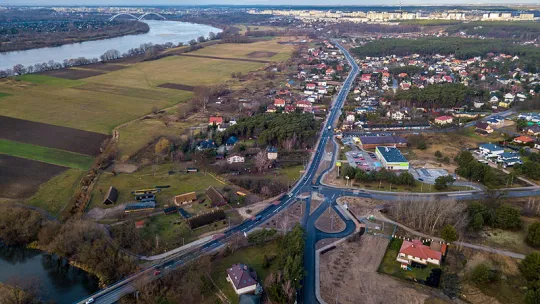 Widok na Kaszczorek z drona