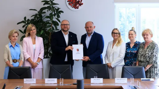 Podpisanie umowy na dofinansowanie do utworzenia Zakładu Aktywności Zawodowej