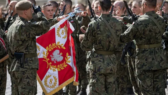 39. przysięga żołnierzy Terytorialnej Służby Wojskowej 