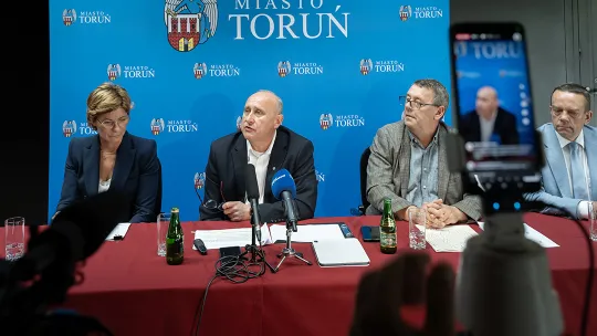 Briefing prasowy dotyczący zmian w komunikacji miejskiej