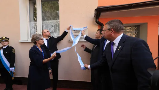 Odsłonięcie tablicy pamięci prof. Wilhelminy Iwanowskiej