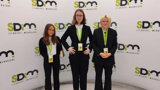 Toruńska delegacja na Sejmie Dzieci i Młodzieży