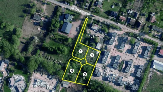 Przetarg na działki budowlane przy ul. Osadniczej w Toruniu