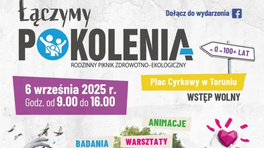 Łączymy pokolenia - plakat